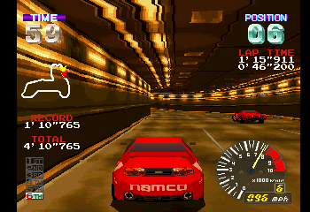 Ridge Racer Revolution Screenthot 2